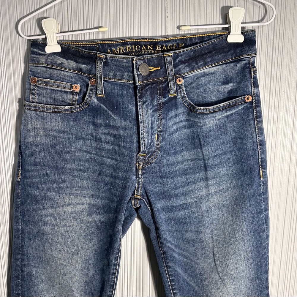 American Eagle Slim Straight jeans men’s 28 x 30 - Picture 4 of 9